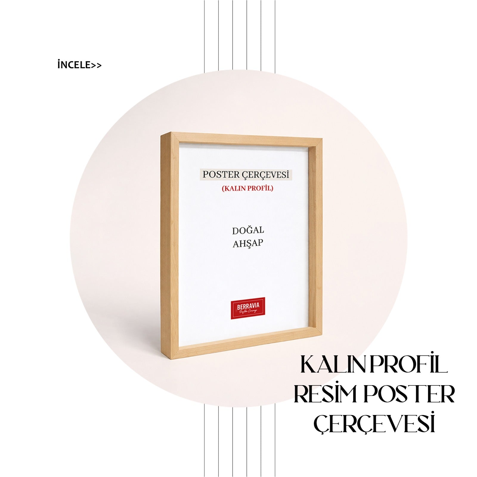 KALIN RESİM POSTER ÇERÇEVESİ