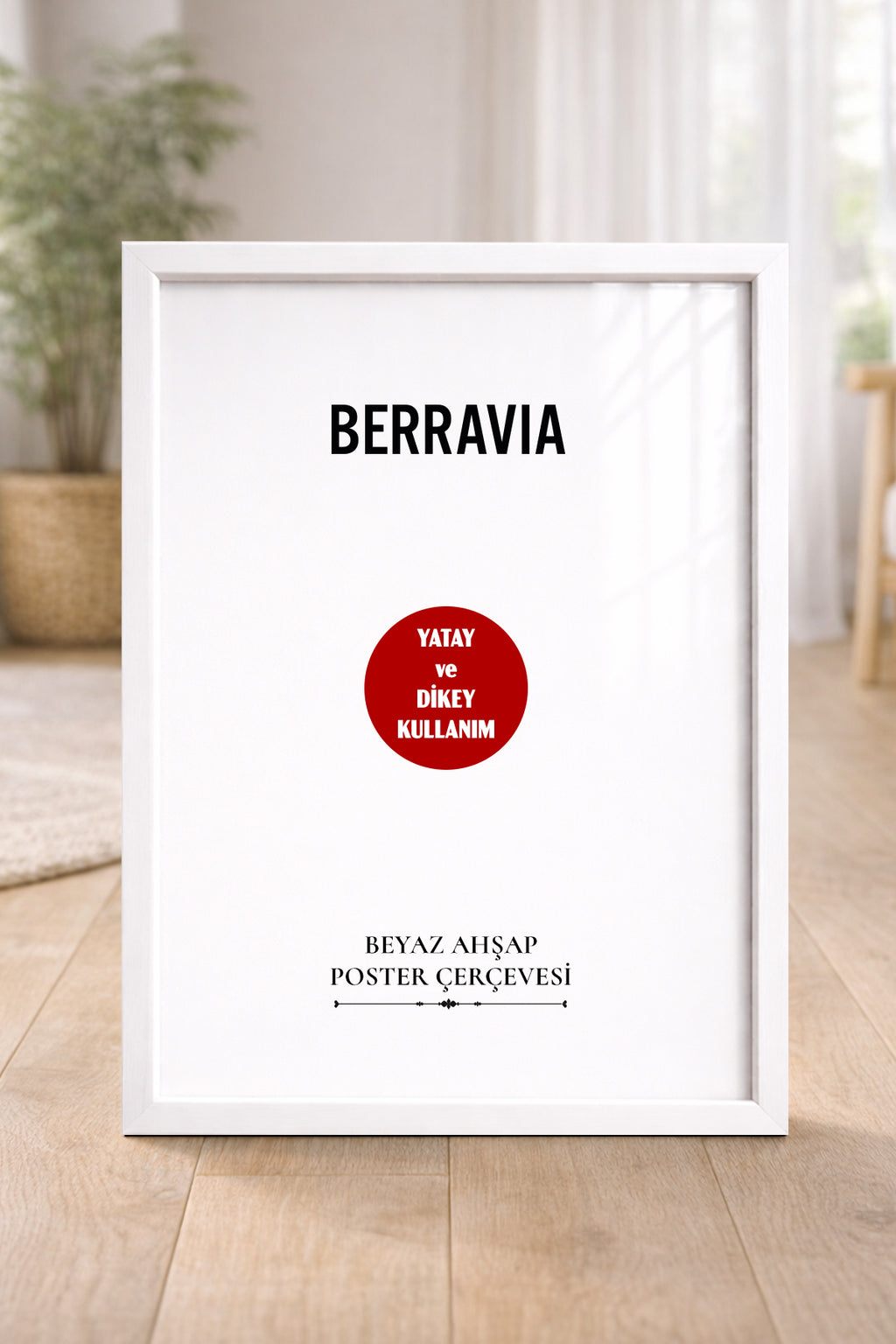 Poster Çerçevesi - Beyaz