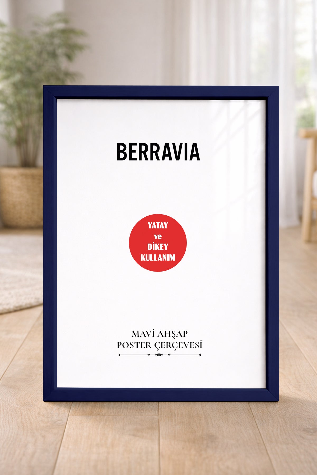 Poster Çerçevesi - Mavi