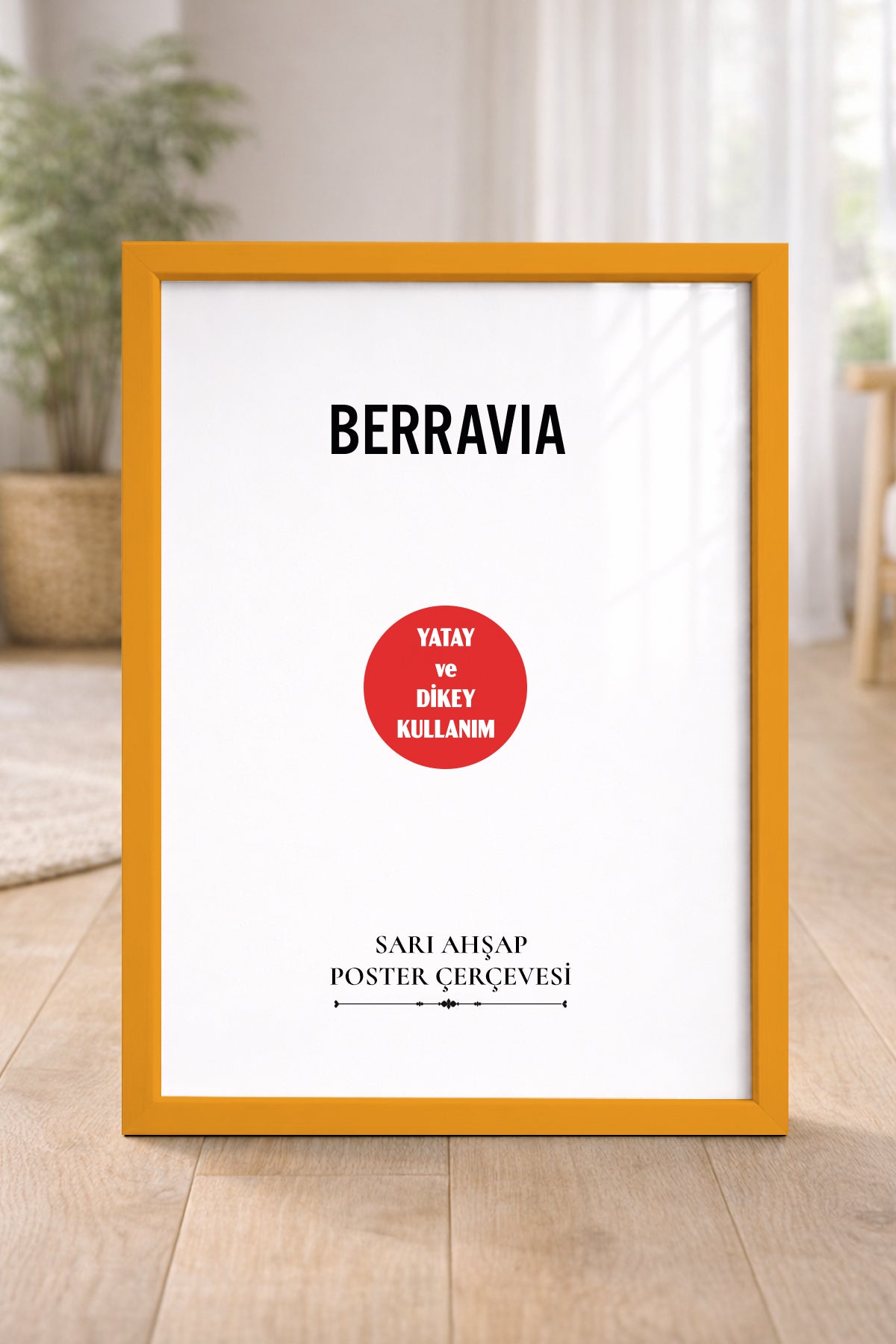 Poster Çerçevesi - Sarı