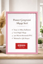 Poster Çerçevesi - Açık Pembe