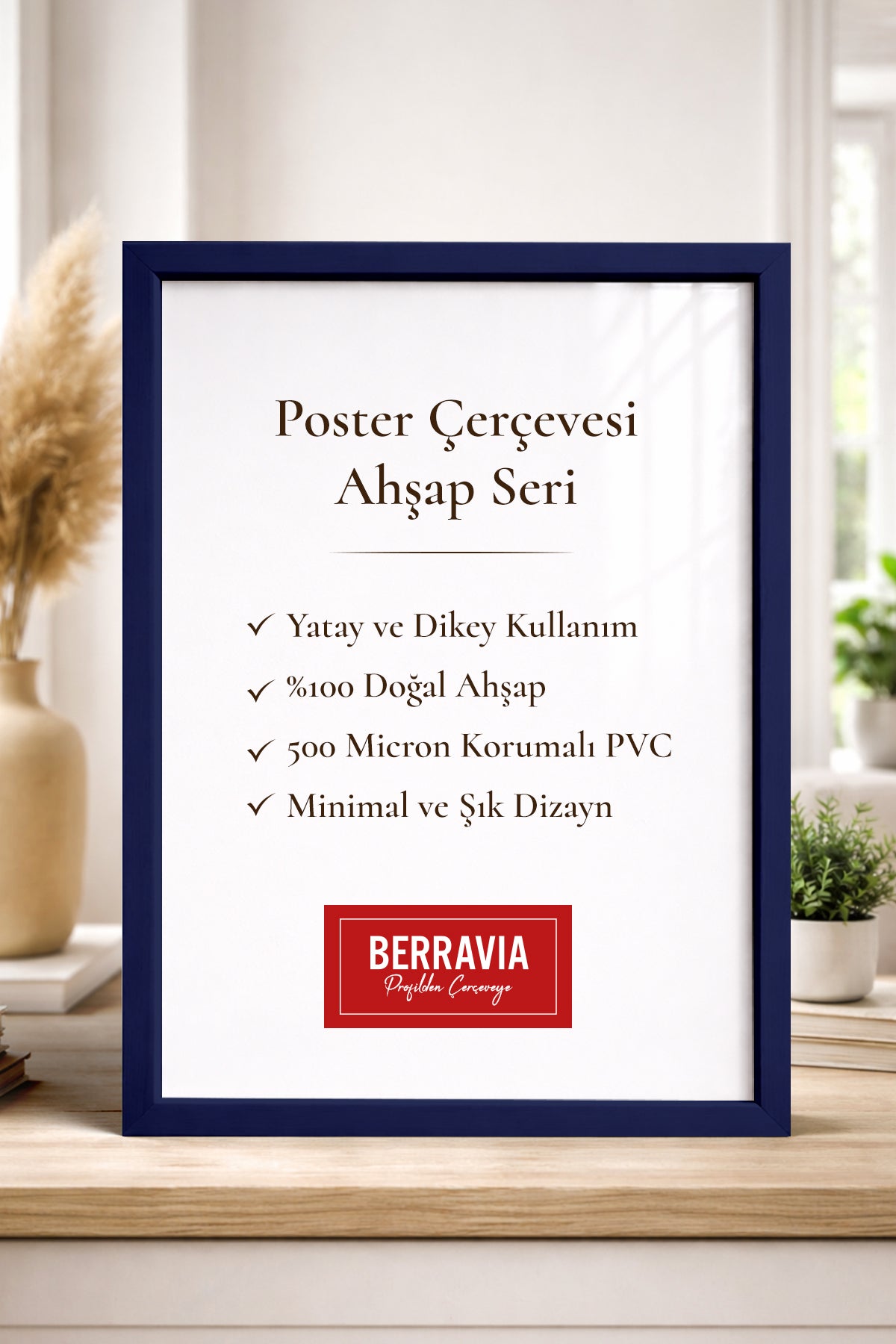 Poster Çerçevesi - Mavi