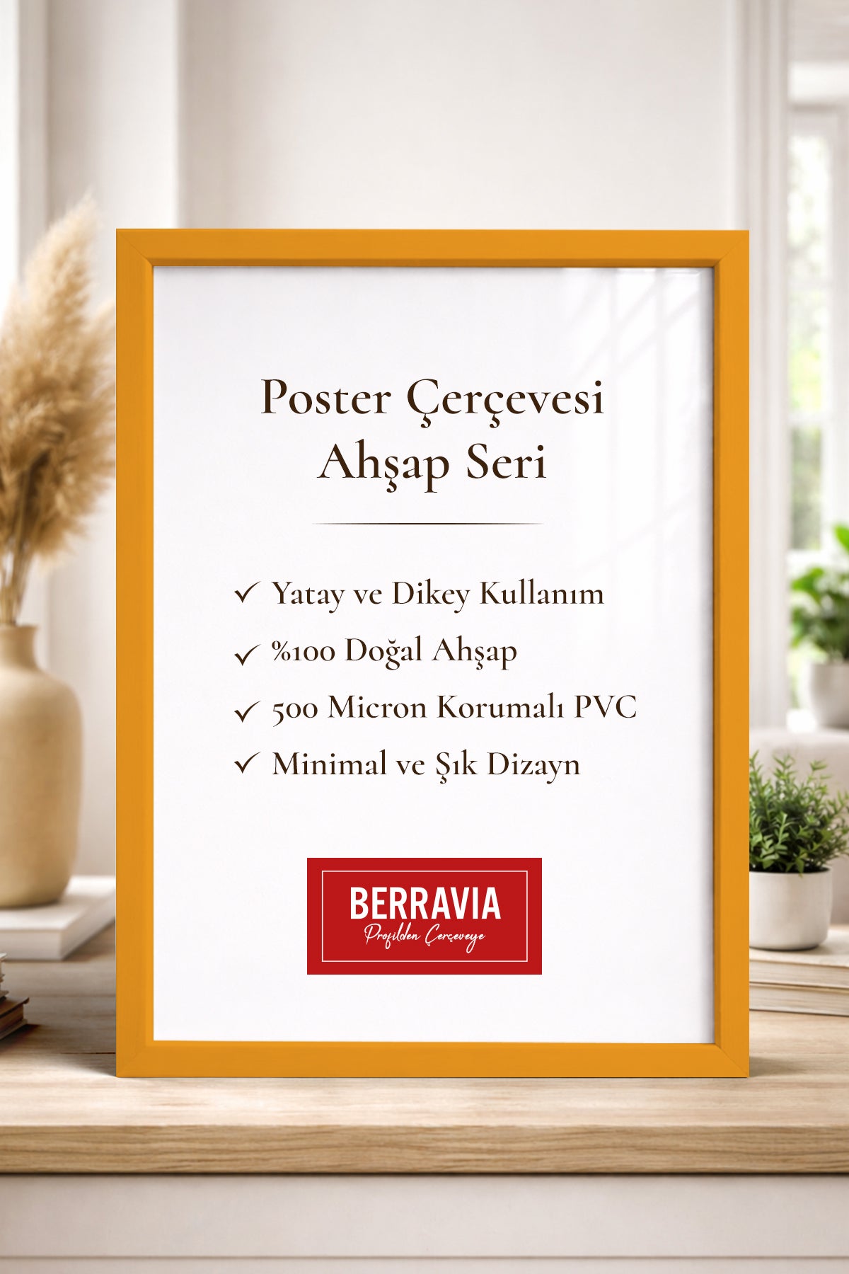 Poster Çerçevesi - Sarı