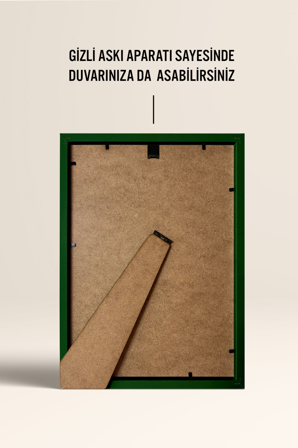 Masaüstü Resim Çerçevesi, Fotoğraf Çerçevesi - YEŞİL