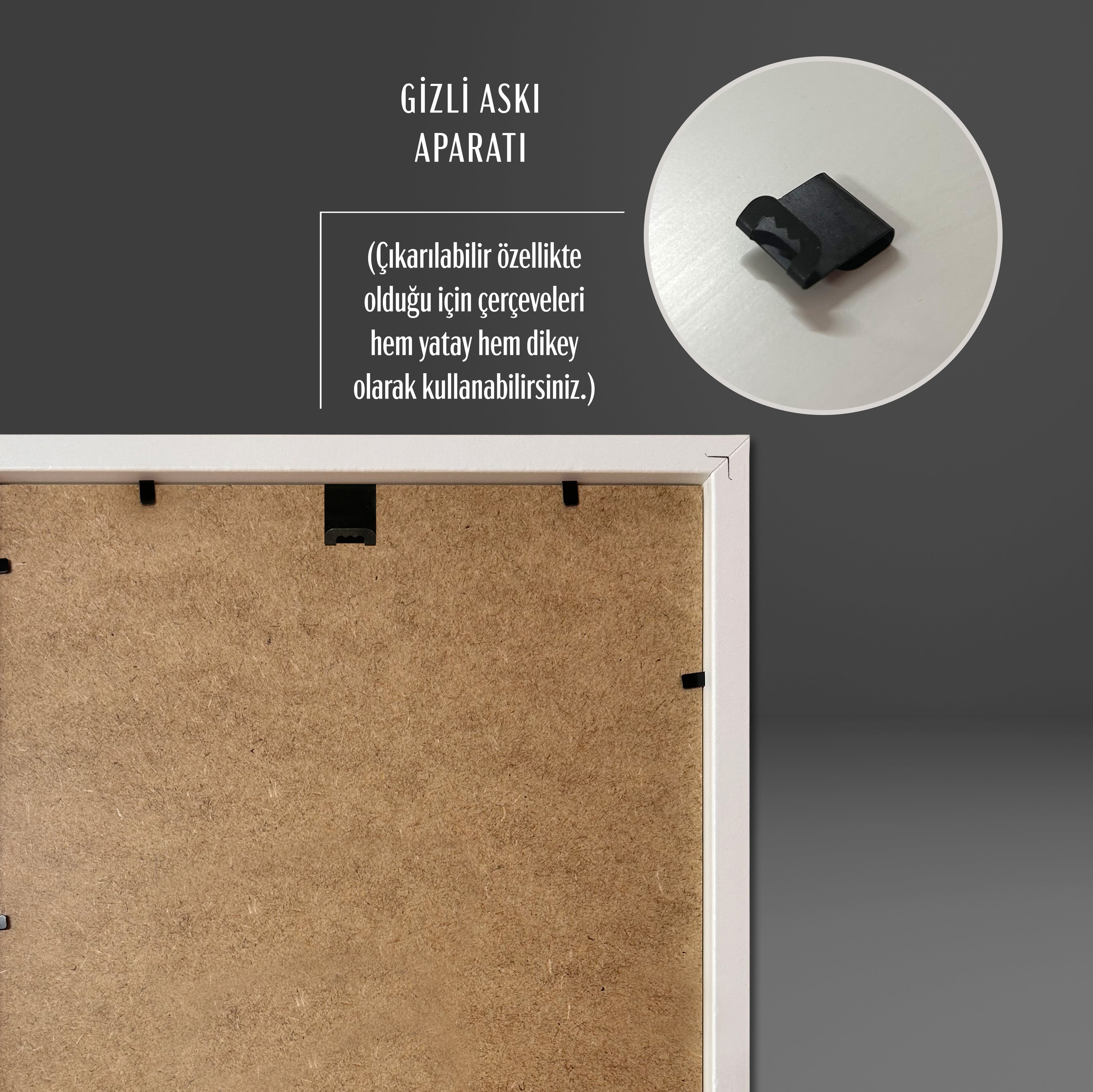 Hazır Poster, Resim Çerçevesi