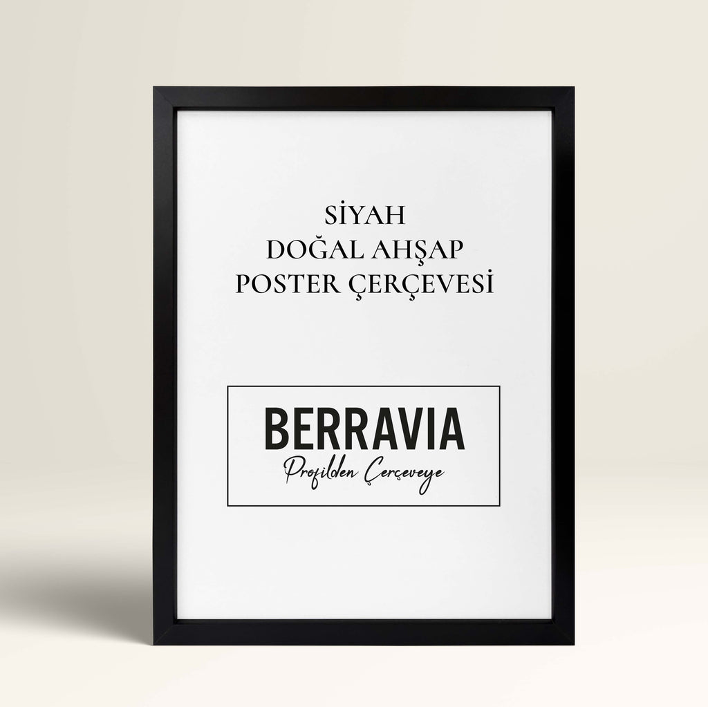 Poster Çerçevesi - Siyah