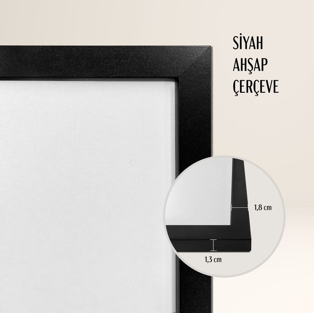 Poster Çerçevesi - Siyah