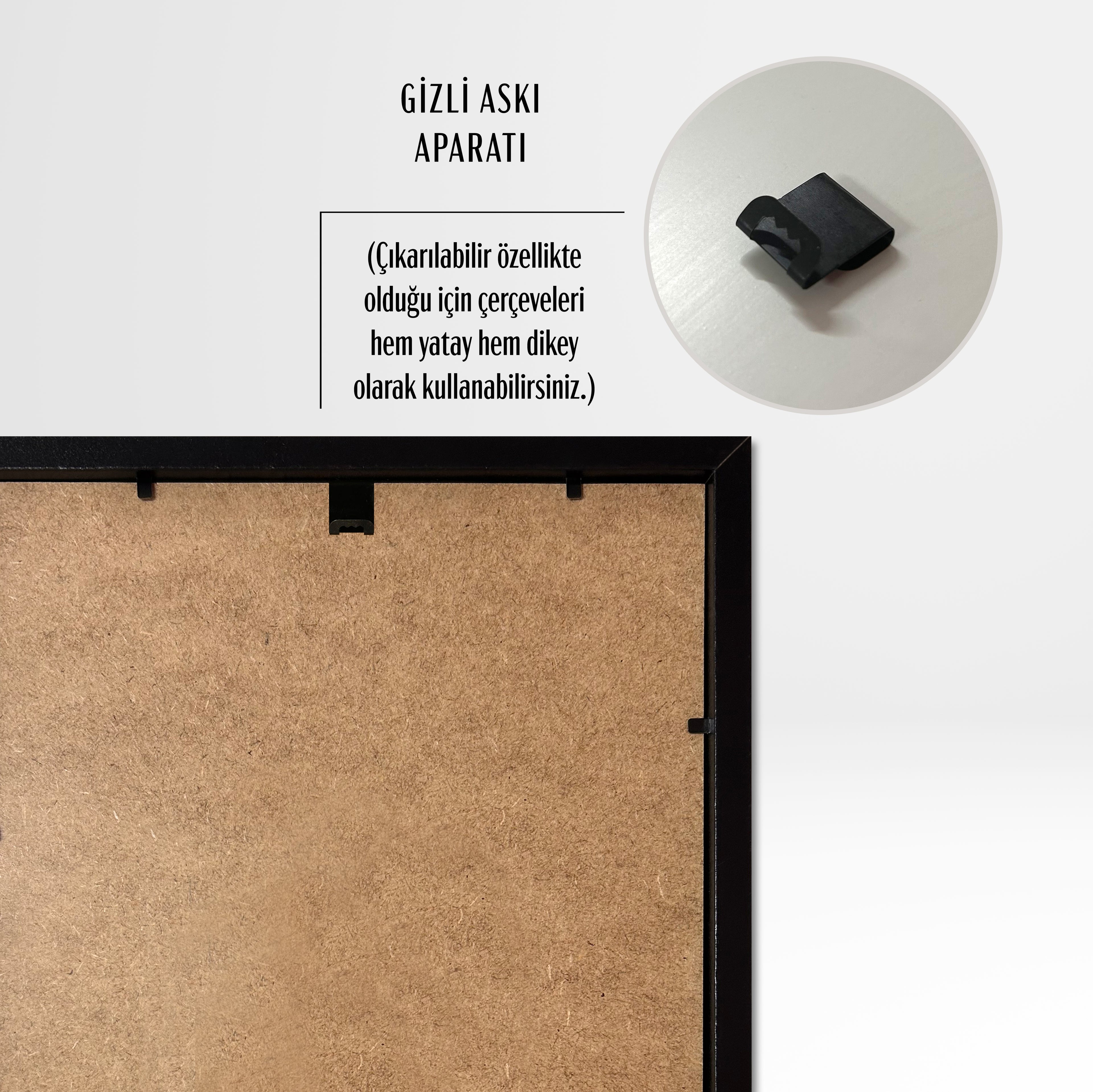 Poster Çerçevesi - Siyah