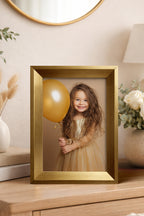 Gold Masaüstü Resim Çerçevesi, Fotoğraf Çerçevesi - HELEN