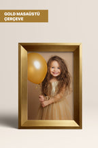 Gold Masaüstü Resim Çerçevesi, Fotoğraf Çerçevesi - HELEN
