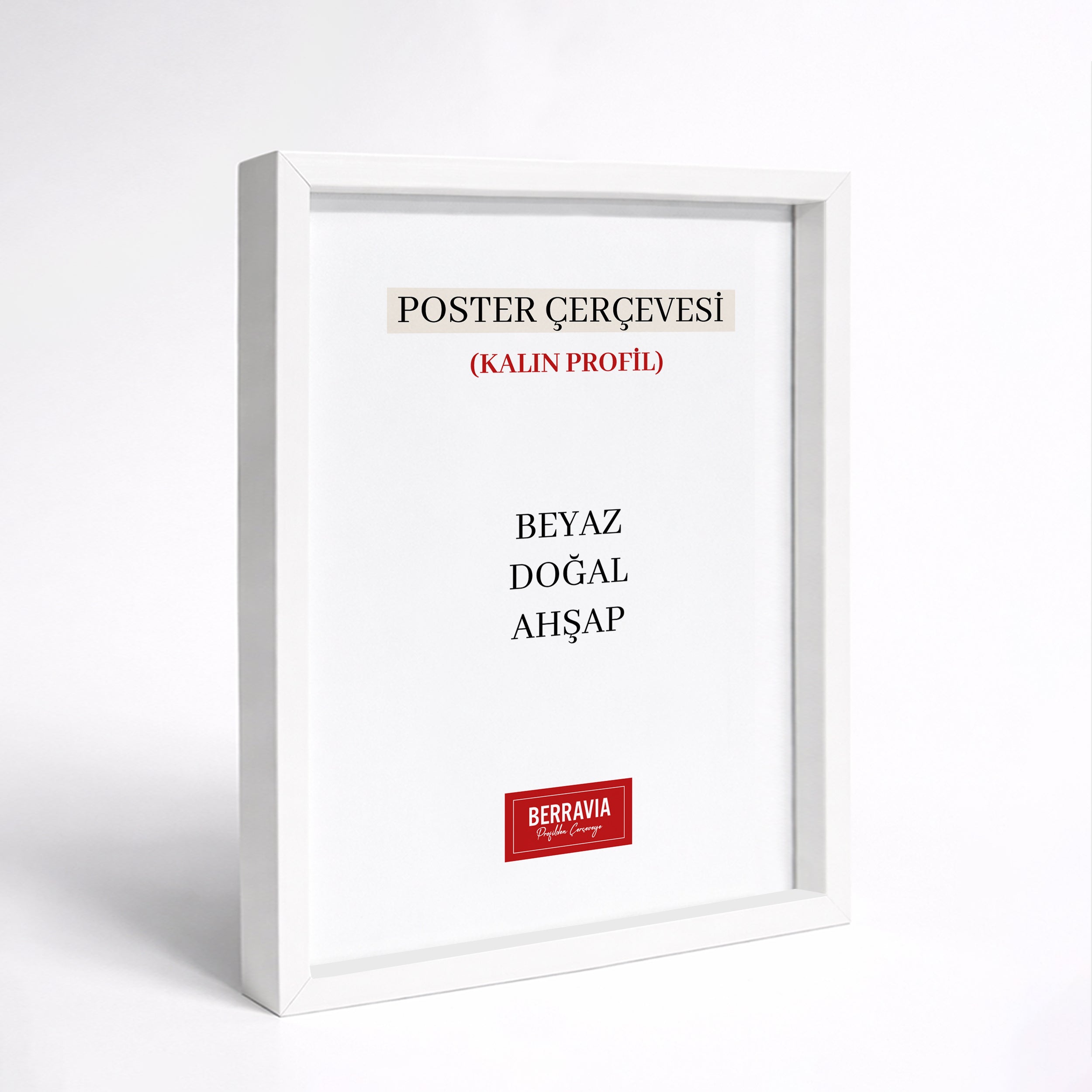 Hazır Poster, Resim Çerçevesi - Beyaz