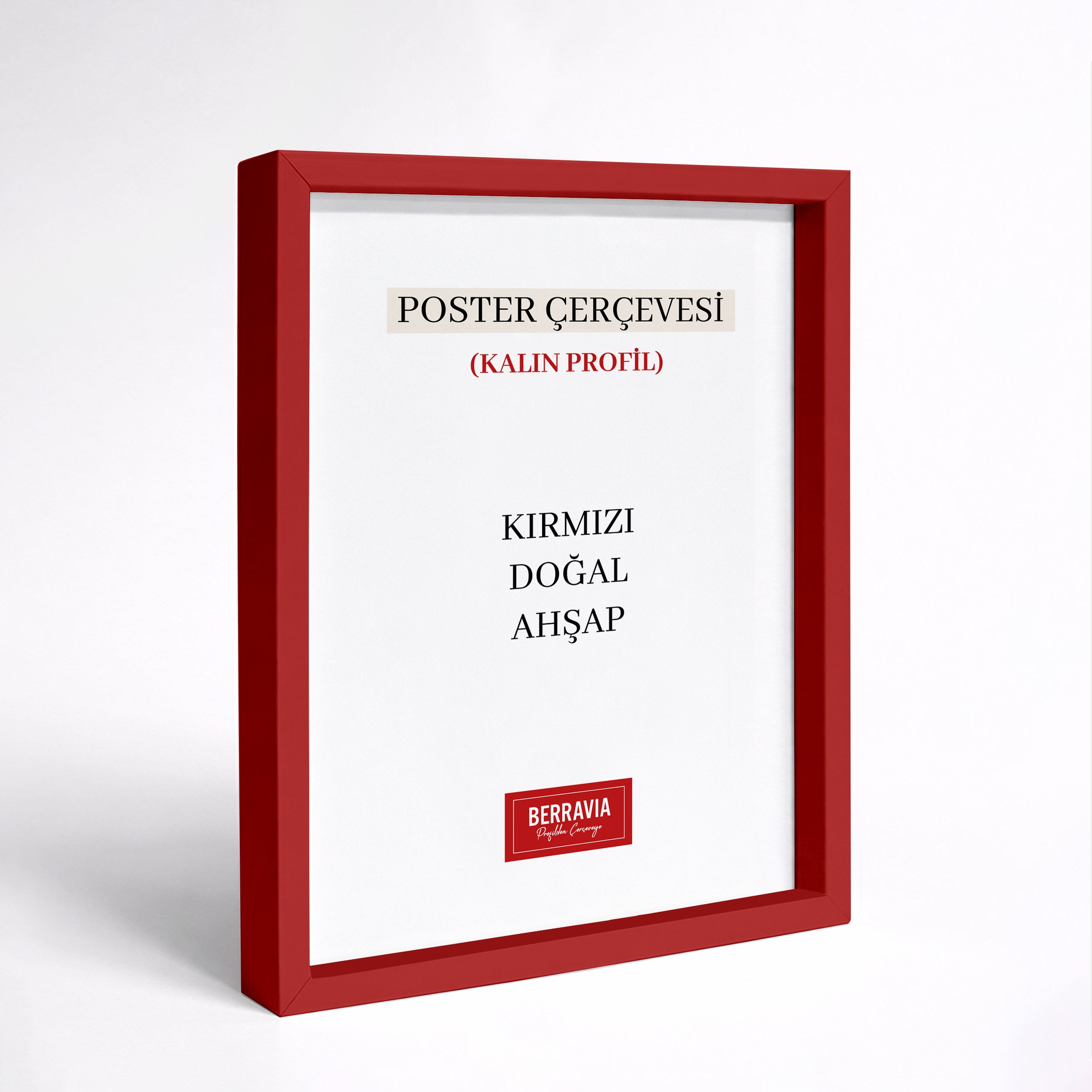 Hazır Poster, Resim Çerçevesi - Kırmızı