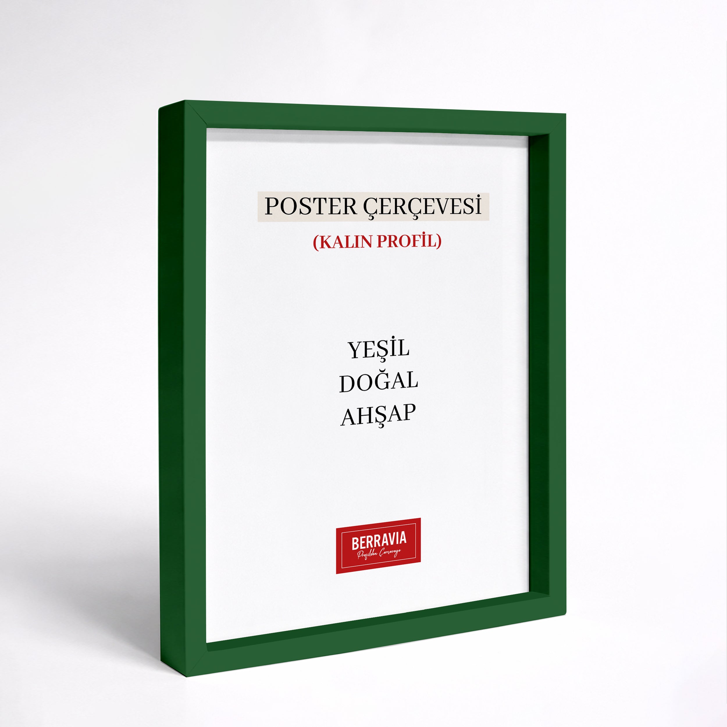 Hazır Poster, Resim Çerçevesi - Yeşil