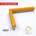 AHŞAP PROFİL SARI - 17x27 MM